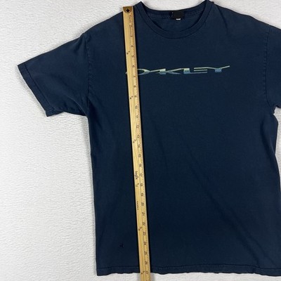 Vintage Oakley Software Tee Shirt Double- Sided Size Medium Y2K