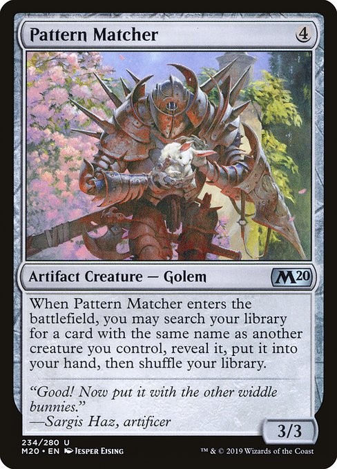 Pattern Matcher Foil Core Set 2020 234 NM MTG