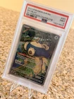PSA 9 POKEMON 2023 SNORLAX 151 POKEMON CENTER BLACK STAR PROMO #051 PC ETB