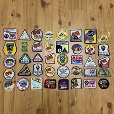 Lot of 40 APA Pool League Tournament Championship Patches