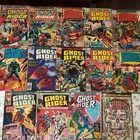 Vintage Lot Of 15 Marvels GHOST RIDER COMICS 1975-1982