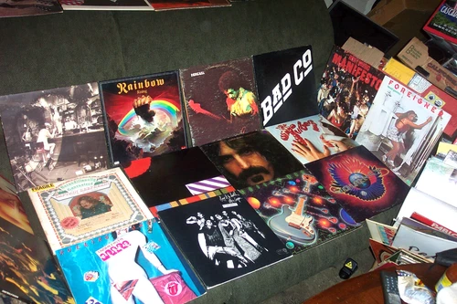 20 - HARD ROCK LP LOT w  LED ZEPPELIN, PINK FLOYD, JIMI HENDRIX, ROLLING STONES