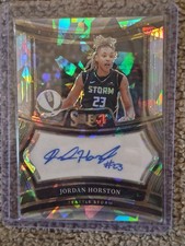 2025 Panini Select WNBA Jordan Horston Cracked Ice Auto