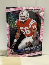 Panini 2025 Prizm Black Cherry Blossom Prizm /20 Andre Tippett #92 Pats