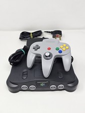 Nintendo 64 Console Bundle – Tested & Working – Controller & Cables