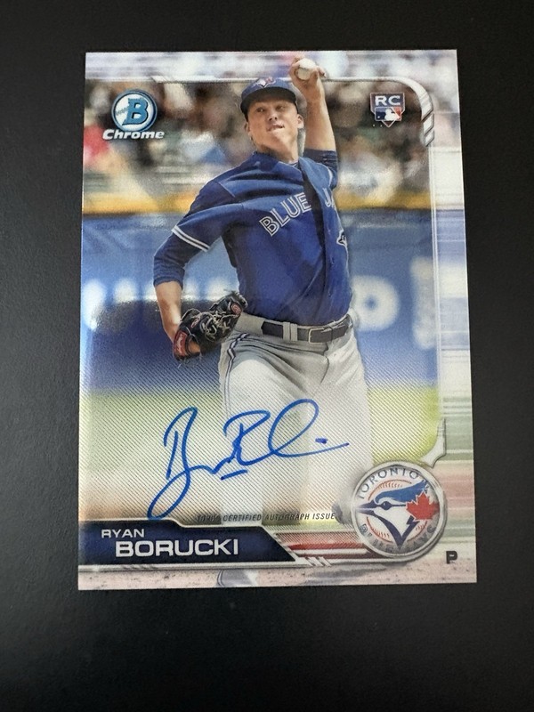 Ryan Borucki Bowman Chrome RC Auto