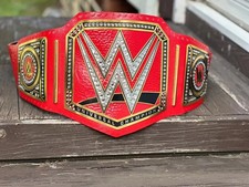 New WWE World Heavy Weight Championship Replica Title Belt 2mm Brass Black Adult