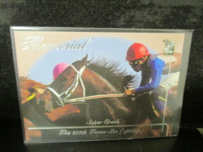 #ad Bandai 1999 Horse Racing Super Leak Thoroughbred Card First Half M9 Mint $53.85