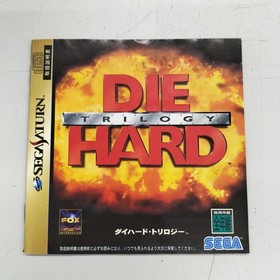 SEGA Die Hard Trilogy Sega Saturn Complete with Box & Manual