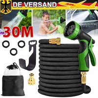 30M Flexibler Gartenschlauch Flexibel Wasserschlauch Dehnbarer Flexischlauch