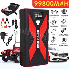 99800mah Auto/PKW Starthilfe Powerbank Jump Starter Notstart Batterie Ladegerät