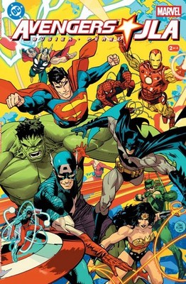 AVENGERS/JLA #2 FACSIMILE EDITION COVER B DAN MORA WRAPAROUND DC MARVEL 2026
