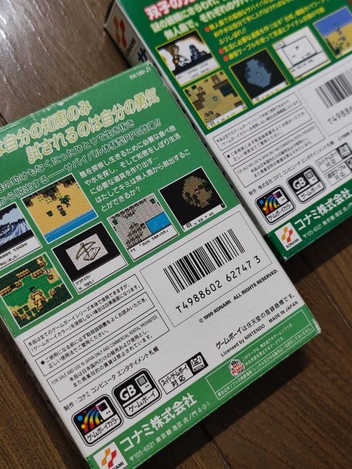 Gameboy Survival Kids 1 Isla Solitaria Aventurero Survival Kids 2 Escape Japón 5s Foto 3 de 4