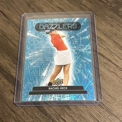 2024 Upper Deck Dazzlers Blue Rachel Heck #DZ-14 Rookie RC
