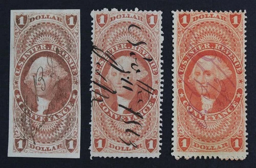 CKStamps: US Stamps Collection Scott#R66a R66c Used