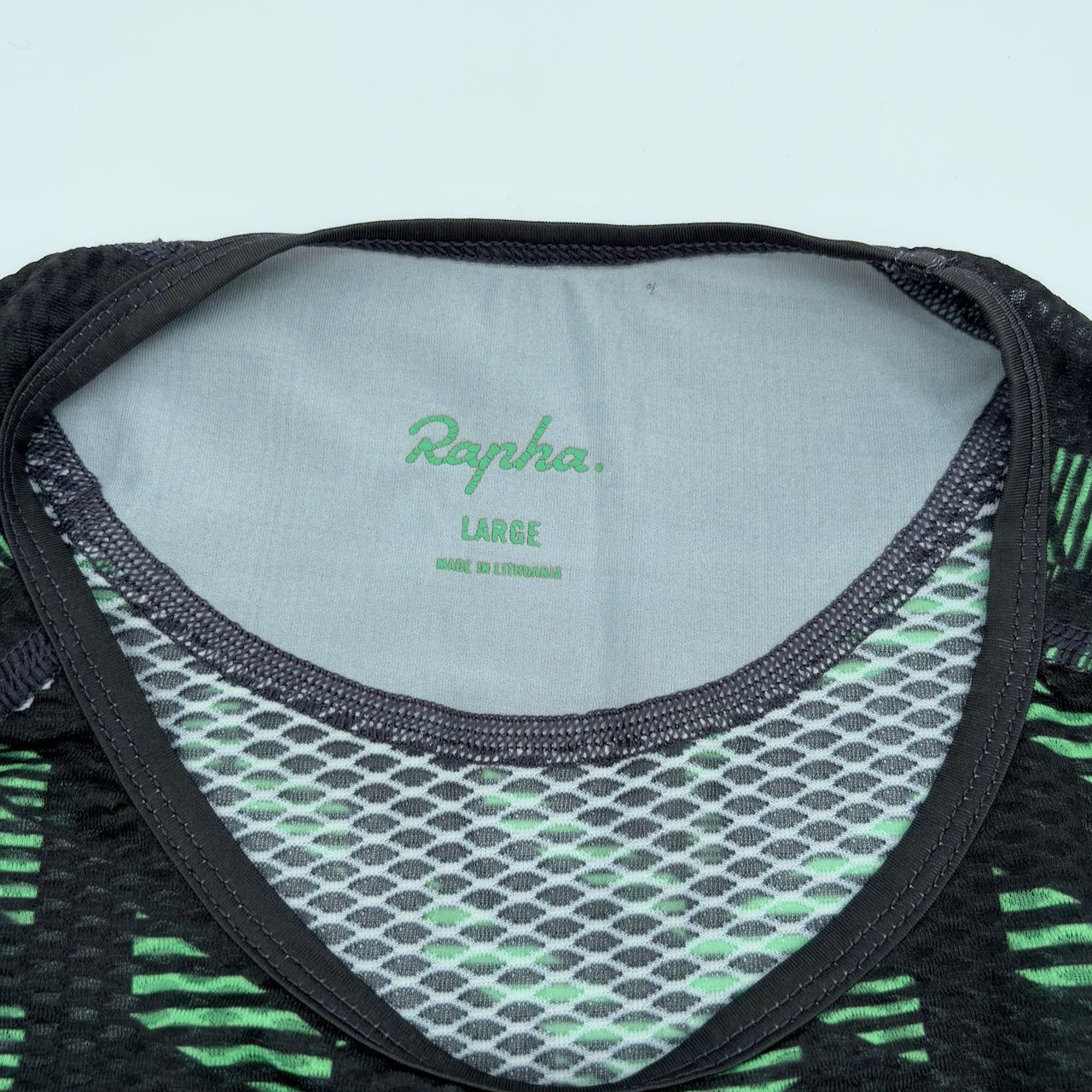 Rapha Pro Team Base Layer - L -  Data Print Black - Excellent Used Condition image 4