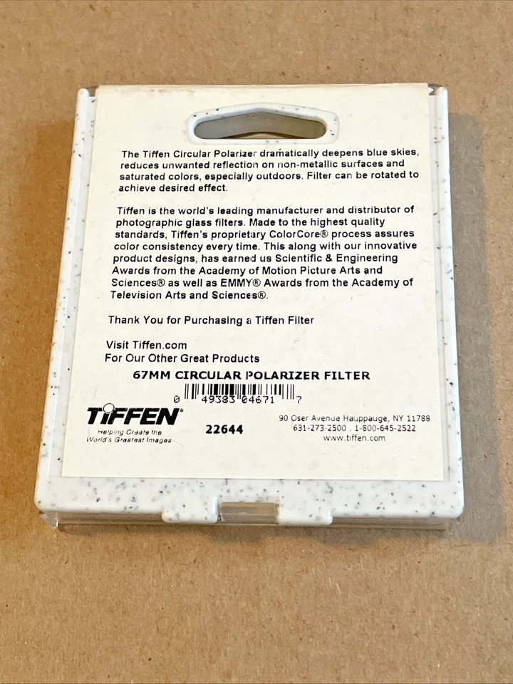 Tiffen | 67mm Circular Polarizer | Black | 67CP {NEW} - Image 2 of 2