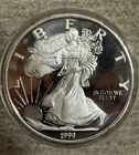 Photo of a 1999 American Silver Eagle from an eBay listing that sold on Jul 22, 2026