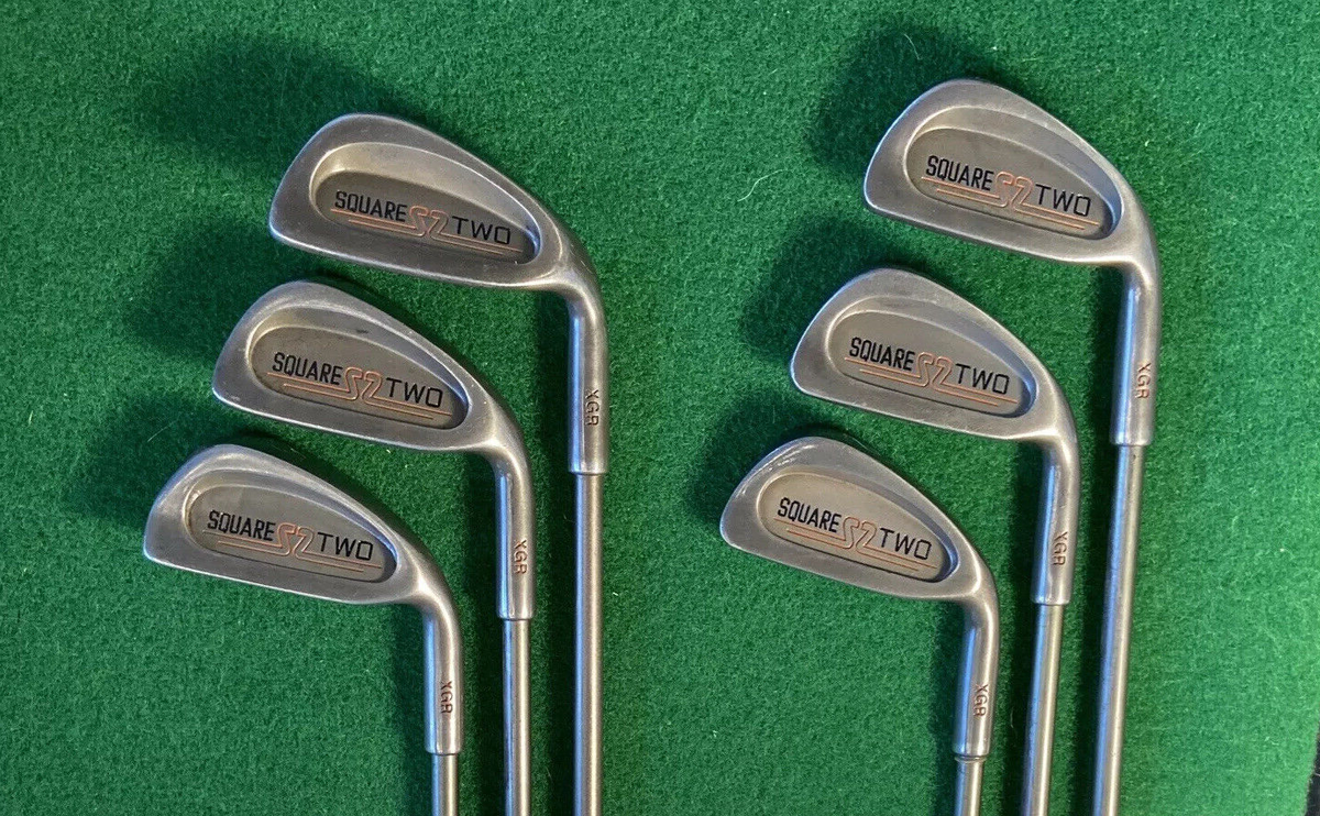 Square S2 Two XGR Iron Set ⛳ RH 2-6+9 (6 clubs) Graphite Shafts