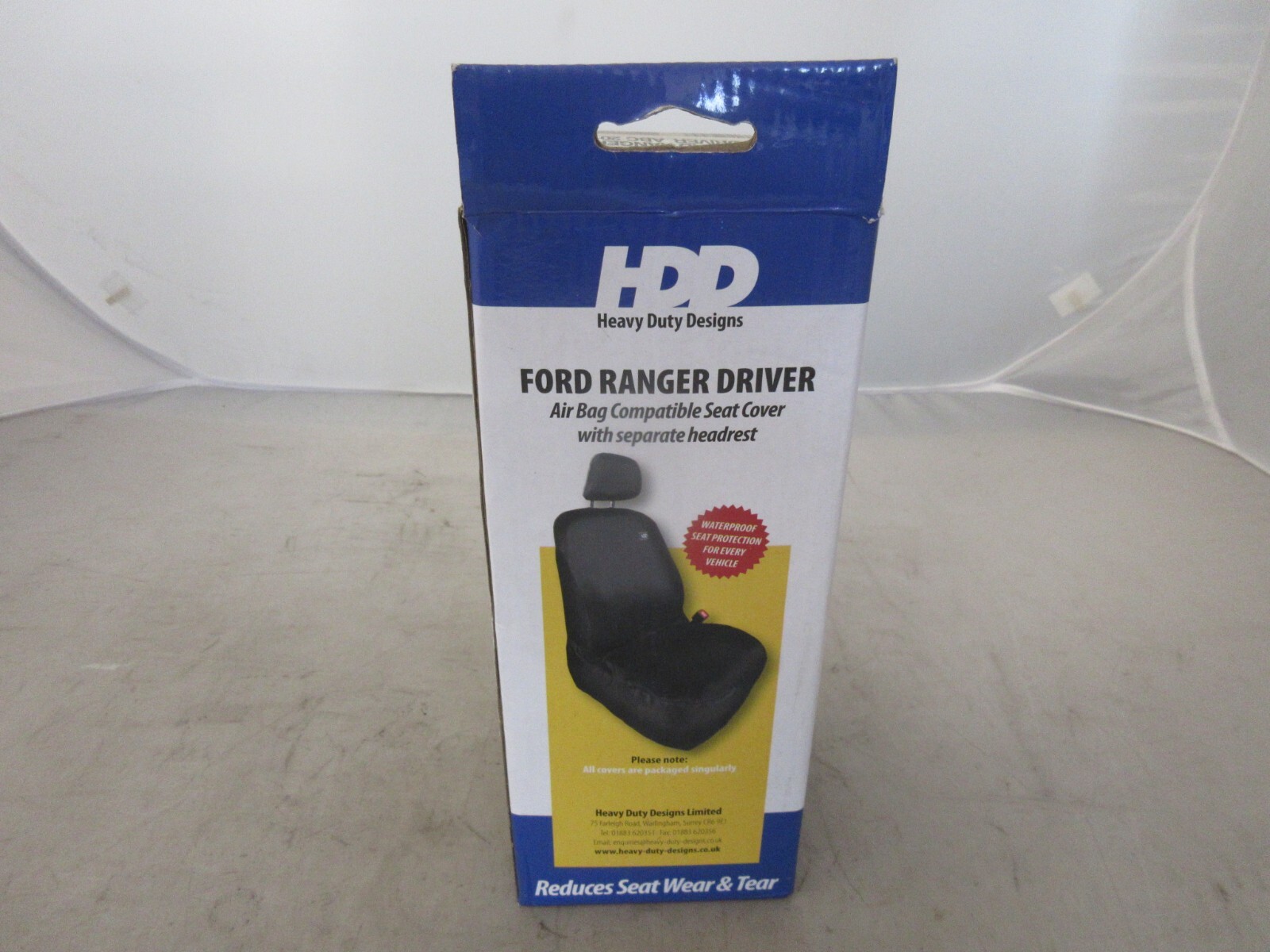 Heavy Duty Waterproof Fabric Vehicle Car Seat Cover Ford Ranger Driver