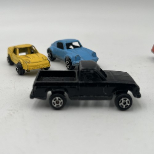 Vintage Lot Tootsie Toy 80's Chevy Stepside Pick Ups, 3 Corvettes, 1 Porsche 2” - Picture 8 of 12