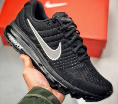 NIKE AIR MAX 2017 BLACK MEN'S SIZES NEW Without BOX!!! | eBay