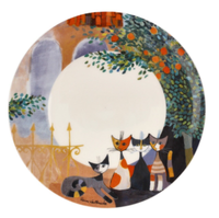 Goebel Rosina Wachtmeister Teller Tempi Felici Ø 23Cm FrüHstüCksteller Porzellan
