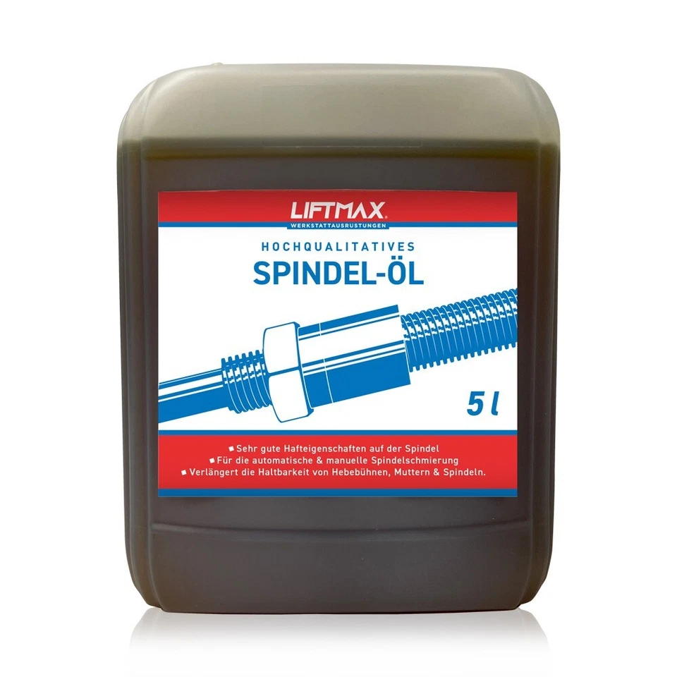 LIFTMAX Spindel Öl Hebebühnen Spezial Spindel Öl 5 Liter Premium Schmier Öl Consul RAV