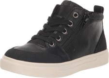 Steve Madden Boys Shoes Boy's Todd Sneaker Black 2 Little Kid