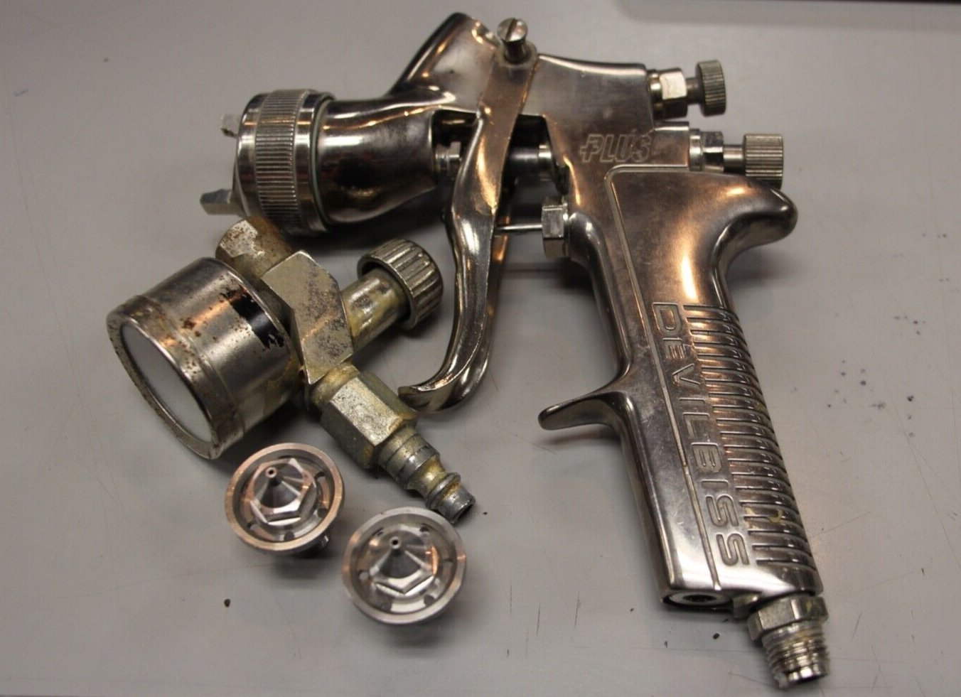 Devilbiss Plus Auto Body Spray Gun •Free Shipping• eBay