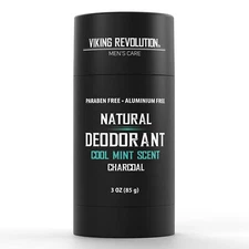 Viking Revolution Pure Natural Deodorant for Men with Shea Butter & Coconut Oil