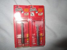 Lot Of 2 Vermont American 22410 Carbide Tipped SF 1/4" Straight Router Bit NIP