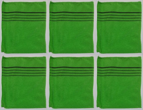 Korean Italy Exfoliating Bath Washcloth Wash Cloths Shower Skin Towel 3/6/9 PCS - Picture 14 of 15