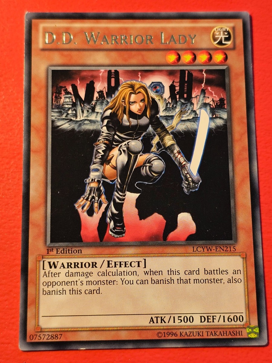 D.D. Warrior Lady○YUGIOH○LCWY○2012○ENGLISH○COMMON○LP(+)