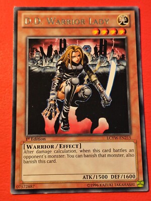 D.D. Warrior Lady○YUGIOH○LCWY○2012○ENGLISH○COMMON○LP(+)