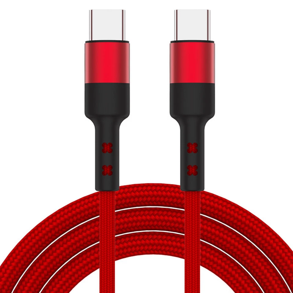 Ladekabel USB-C auf USB-C 3A 60W Type C Datenkabel für Samsung Huawei Xiaomi GUT