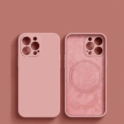 Coque Téléphone Silicone Liquide Apple MagSafe iPhone 16 15 14 13 12 Pro & Max - Picture 26 of 28