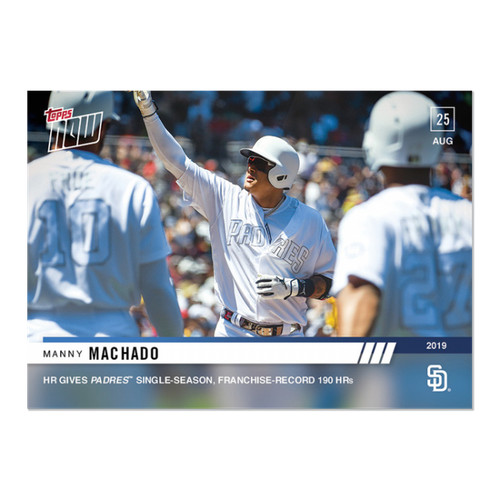 2019 Topps Now 747 Manny Machado
