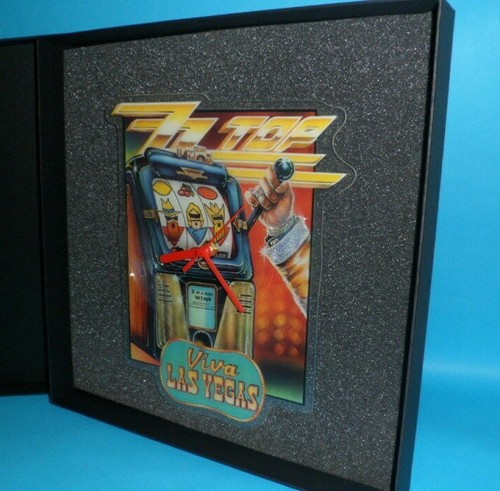 ZZ TOP Shaped Picture Disc CLOCK Original Vinyl Record SD26 5439189107 W0098P - Picture 4 of 6
