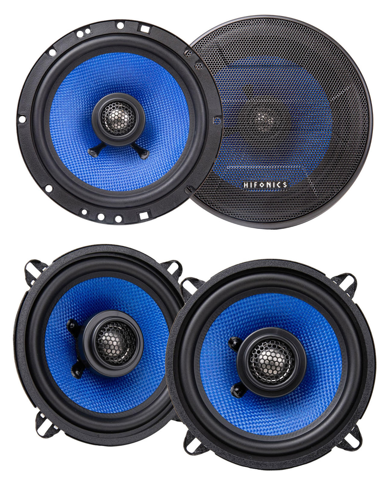 2 Hifonics HCC65CX 65 2 HCC525CX 525 2-полосные коаксиальные автомобильные аудиодинамики