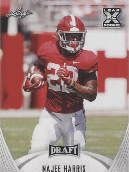 2021 Leaf Draft Najee Harris #13 - 1 of 2