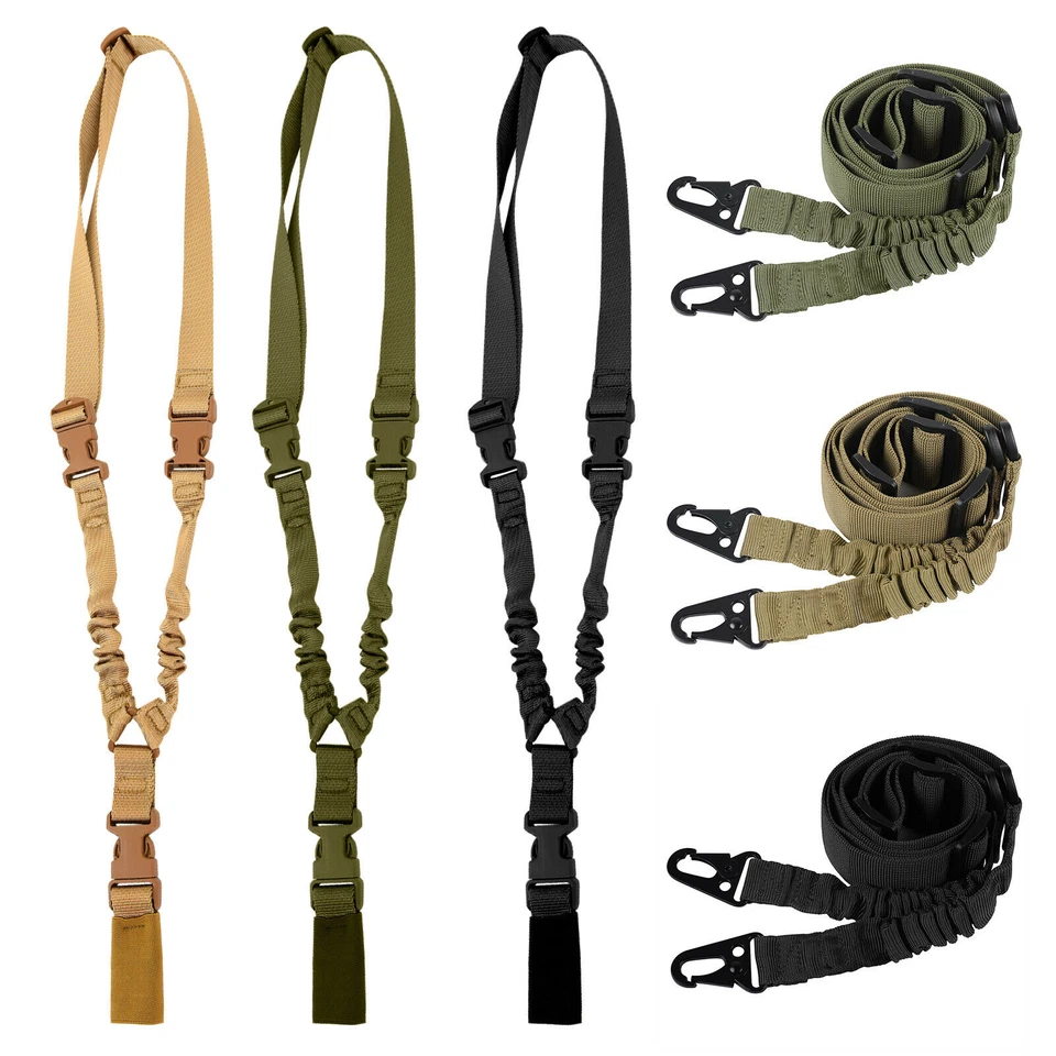 Rifle giratorio táctico de 2 puntos QD correa ajustable para pistola con MLOK giratorio Foto 2 de 4