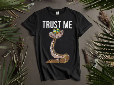 Disney Das Dschungelbuch Kaa Trust Me T-Shirt T Shirt Herren Damen Unisex Tshirt K404