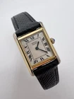 Vintage Rare Seiko Slim Tank Rectangular Womens Wrist Watch Classy Upscale