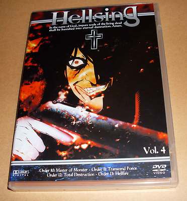 DVD Hellsing Vol.  Volume 4 - FSK16 Uncut Uncensored Ungekürzt - Neuwertig