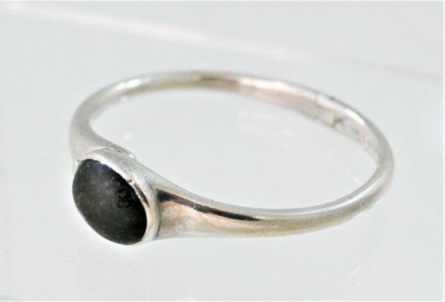 ELEGANT Sigi Pineda Sterling Silver & Obsidian Bracelet 1960 HE WORKED WITH BEST ELEGANT Sigi Pineda Sterling Silver & Obsidian Bracelet 1960 HE WORKED WITH BEST