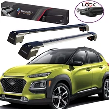 For Hyundai Kona SUV 2018-2025 Roof Racks Cargo Carrier Cross Bars anti-theft