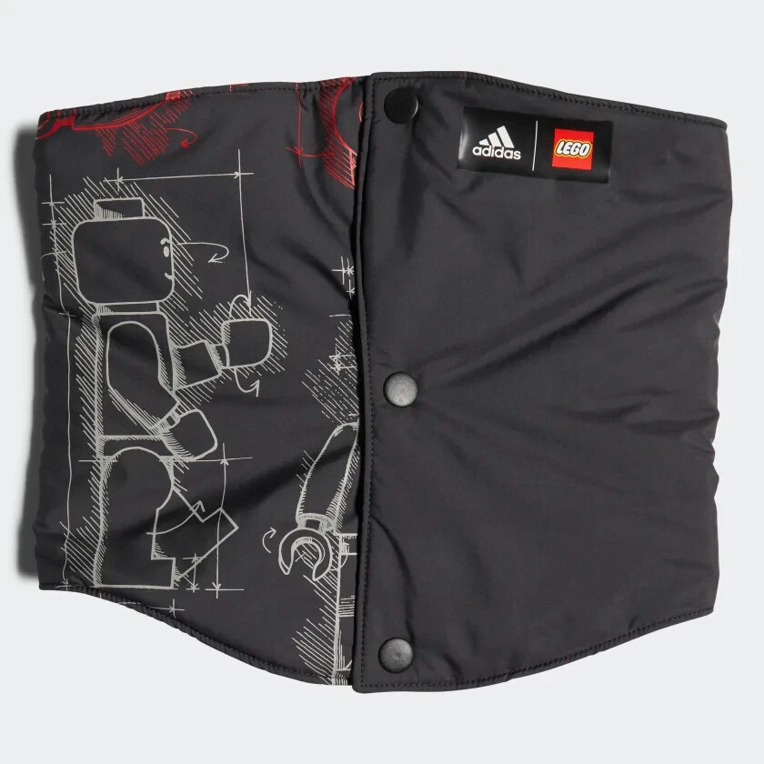 adidas x LEGO Tech Pack Neck Warmer Snood Gaiter Kids Unisex Black