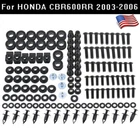 US Stainless Fairing Bolts Screws Kit For Honda CBR600RR F5 2003-2006 2004 2005