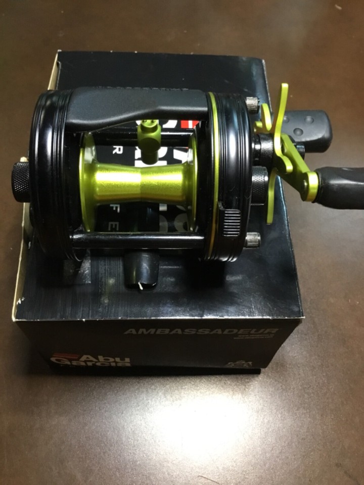 Moulinet de lancer d'appâts fusée Abu Garcia Ambassadeur 6500CS, métal